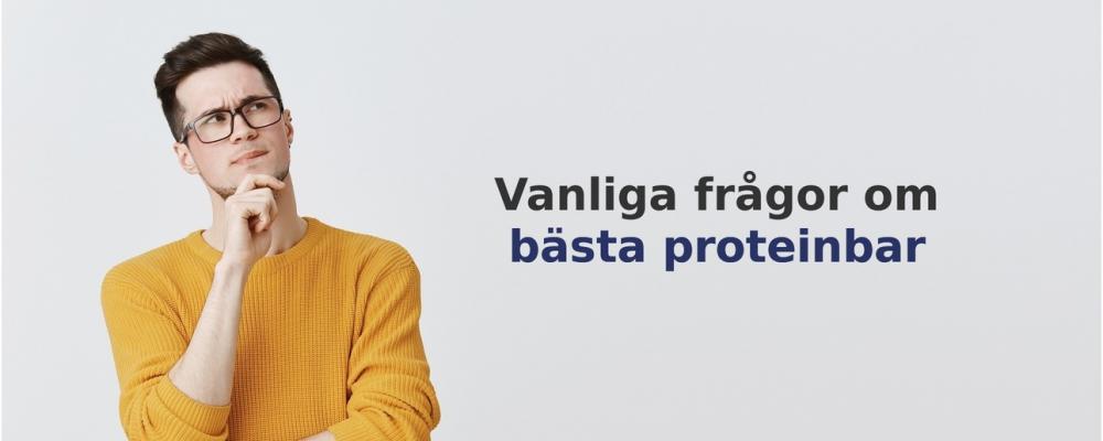 vanliga frågor om Proteinbar