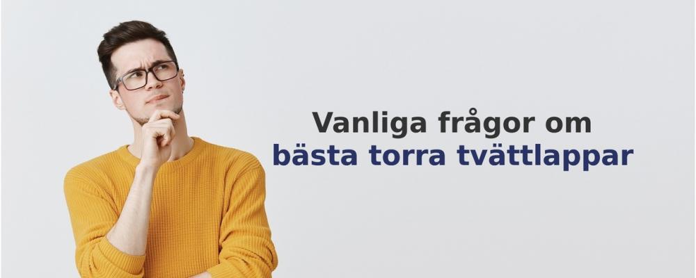 vanliga frågor om Torra tvättlappar