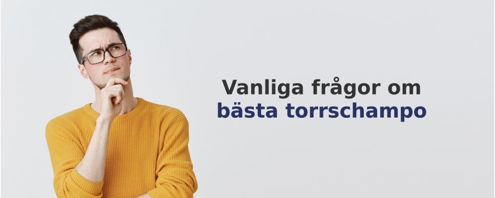 vanliga frågor om Torrschampo